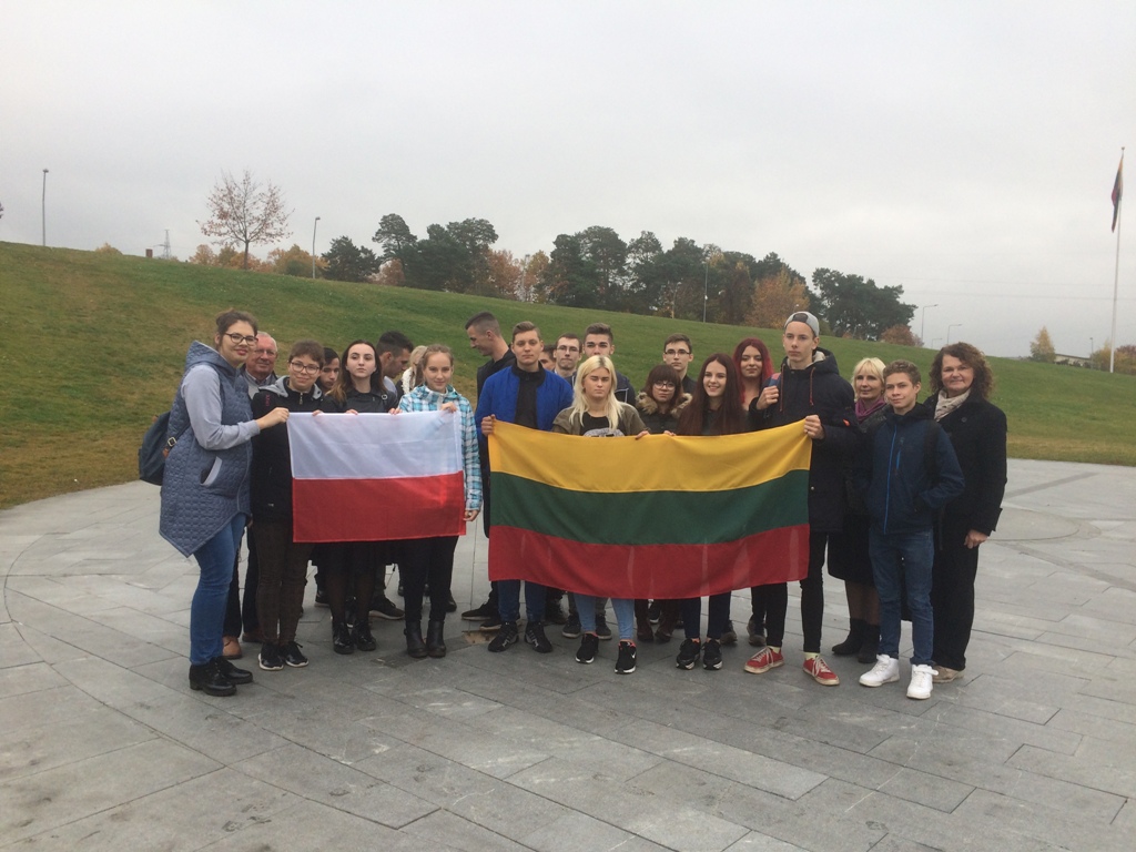 Młodzież z „Grottgera” z wizytą na Litwie