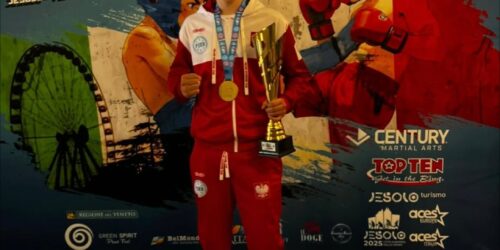 Kacper Ogorzałek Mistrzem Europy w formule K-1 juniorów