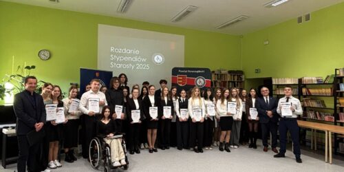 Wręczenie stypendiów Starosty Nowosądeckiego