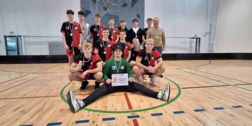 Powiatowa licealiada w unihokeju chłopców