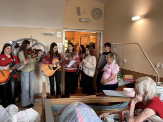 Spotkanie przedświąteczne w ZOL „Caritas” w Grybowie