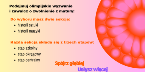 51. Olimpiada Artystyczna 2026/2027